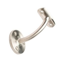 Stainless Steel Wall Mount Bracket - Round Saddle - Alloy 304 - #4 Satin Finish (Discount Metal Balusters America)