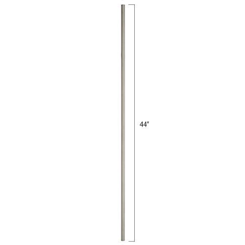 Satin Stainless Steel Tube Spindles - 3/4 in. Round - Plain (Discount Metal Balusters America)